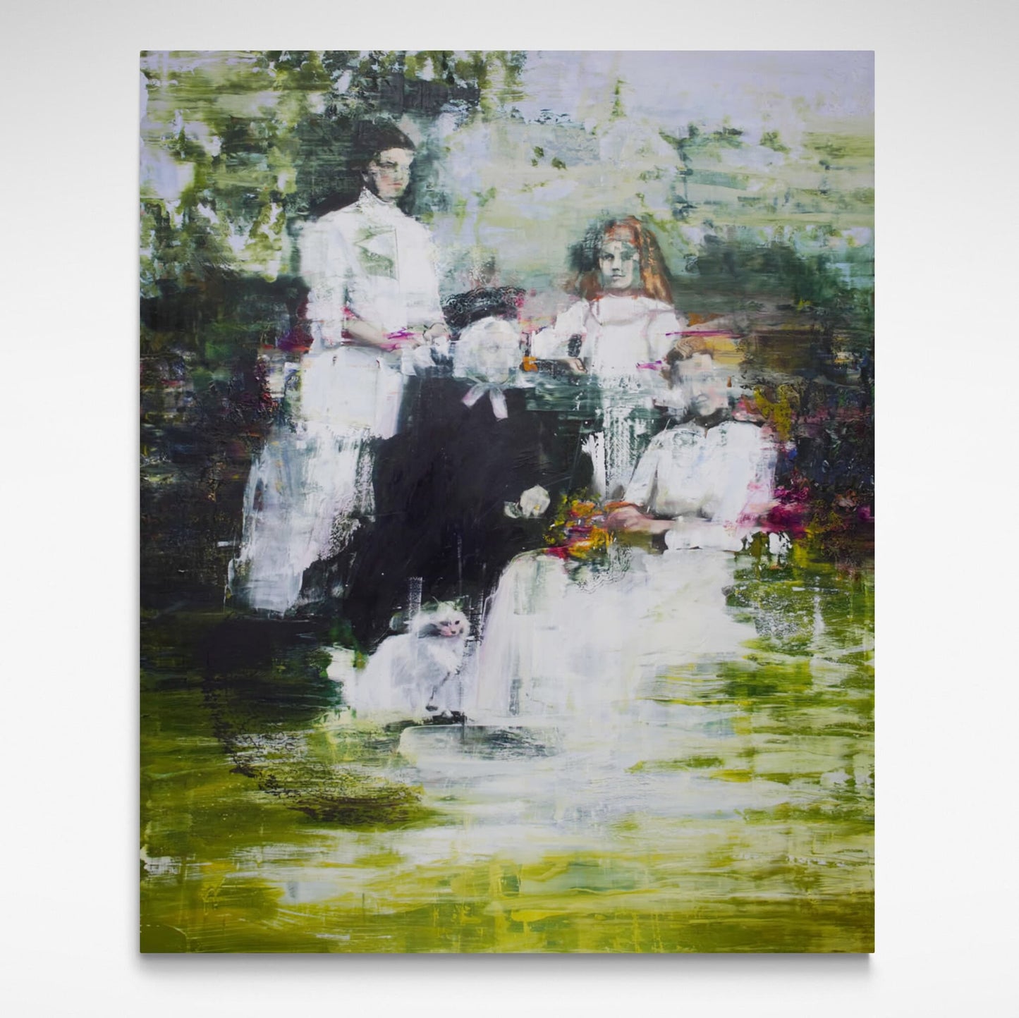 Framed limited edition 2018 print "Suffragettes" by Anita DeSoto, showcasing detailed artistry and a striking portrayal of influential women.
