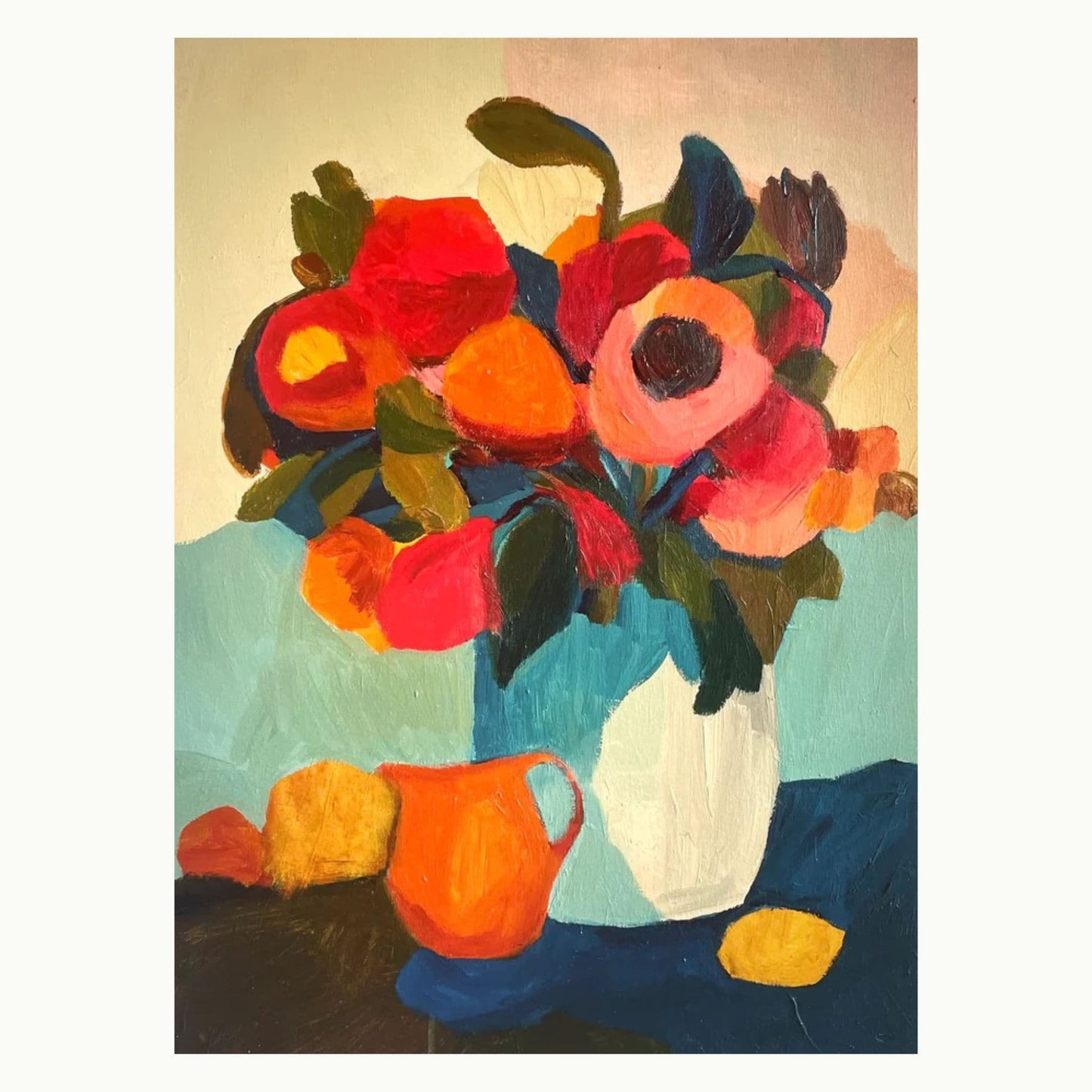 Full Bloom, a joyful Limited Edition Print by Georgina Hoby Scutt