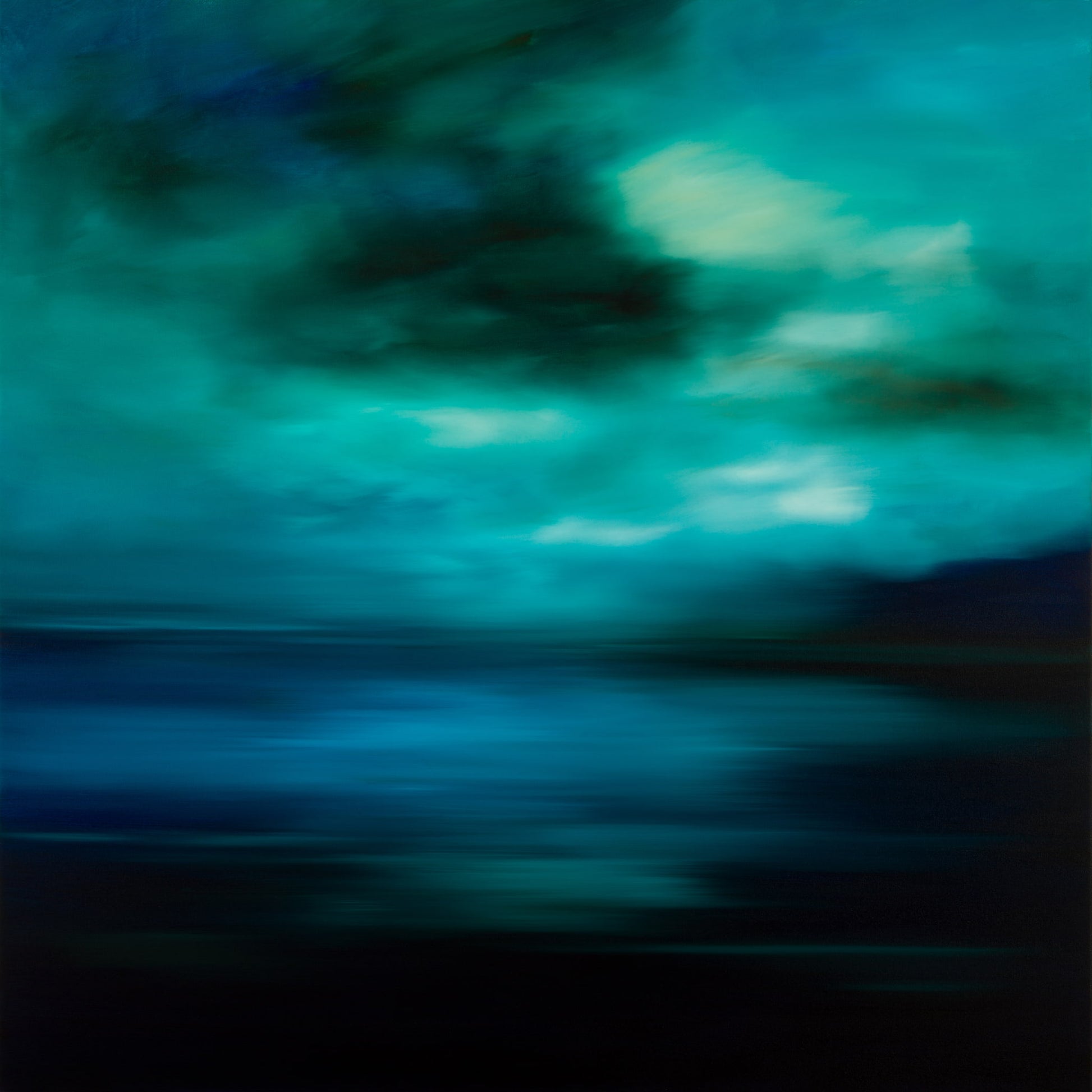 Captivating print of a dark and moody Lyall Bay