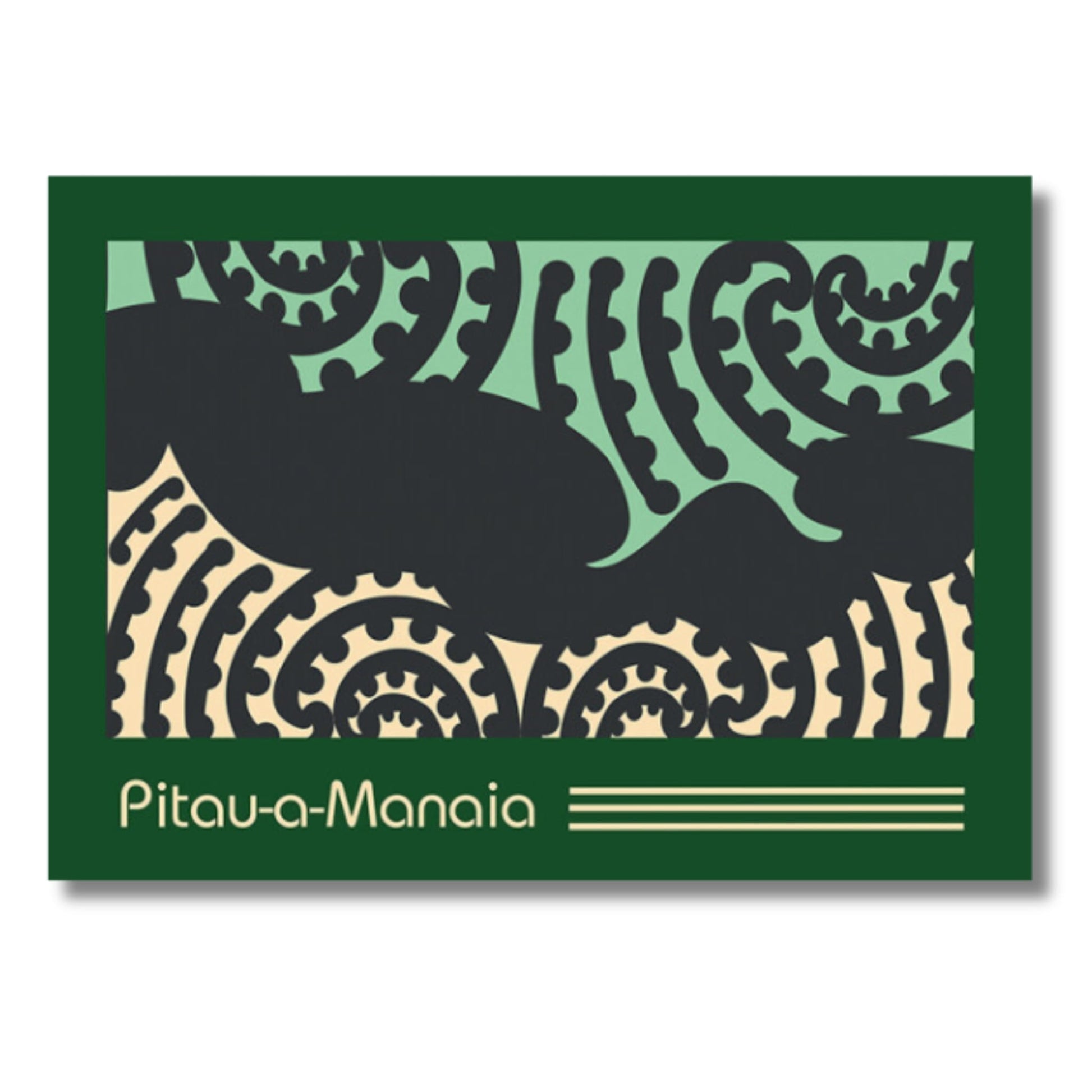 A print captures the essence of Māori art