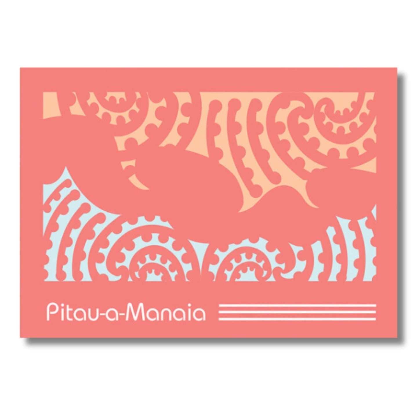 A print captures the essence of Māori art