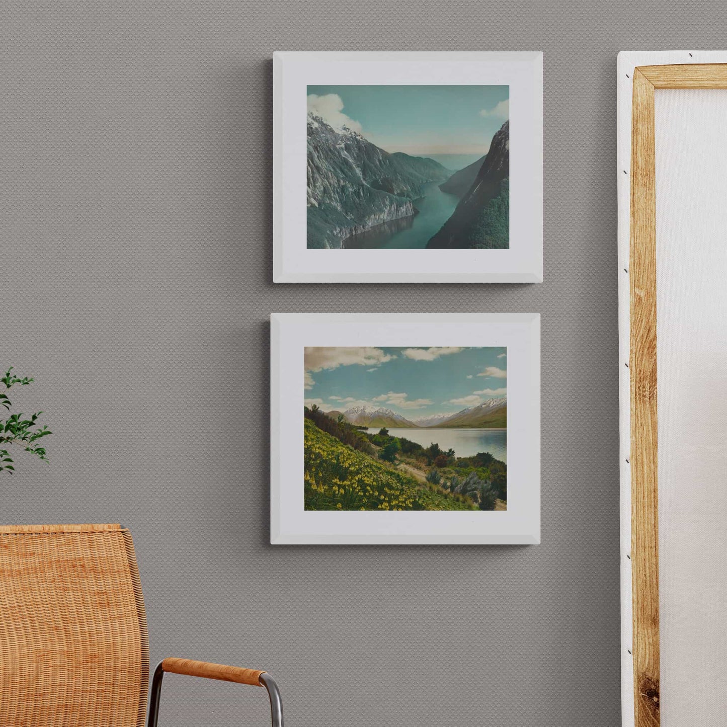 Lake Ohau, 1940s Print