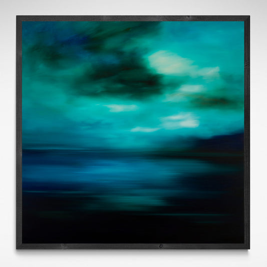 Captivating print of a dark and moody Lyall Bay