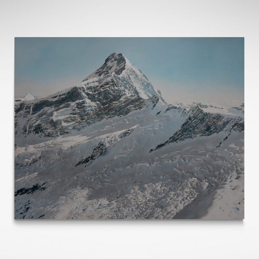 1947 photo of snowy mountain peak