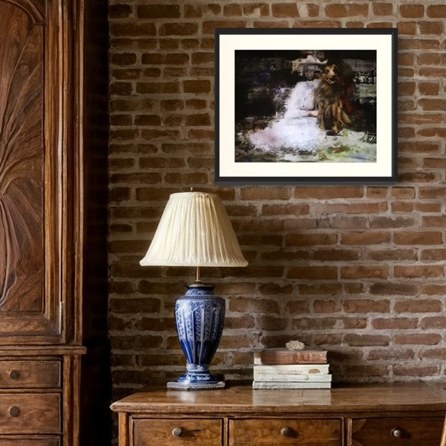 Presence and Not Present, Limited Edition Print by Anita DeSoto