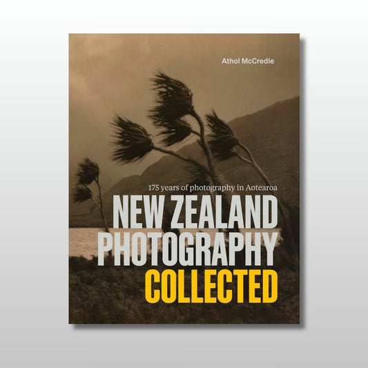 Cover of a the book 'NZ Photography Collected by Athol McCredie