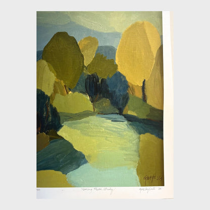 Spring River Study, Limited Edition Print