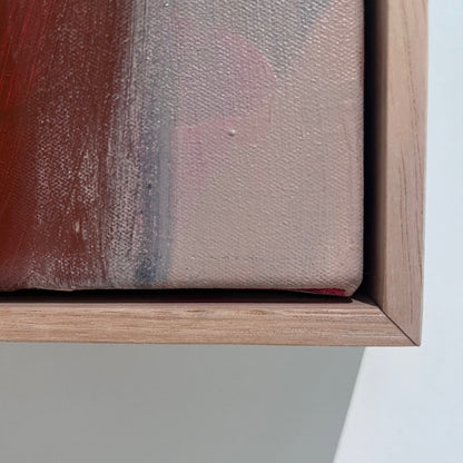 Frame detail of "Under the Sound", an Original Abstract Painting by Helen Dean