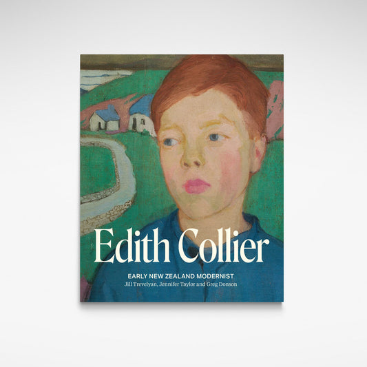 Front Cover of a book about NZ artist Edith Collier