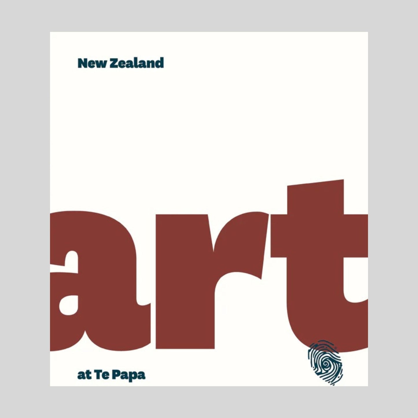 Front cover of book, New Zealand Art at Te Papa