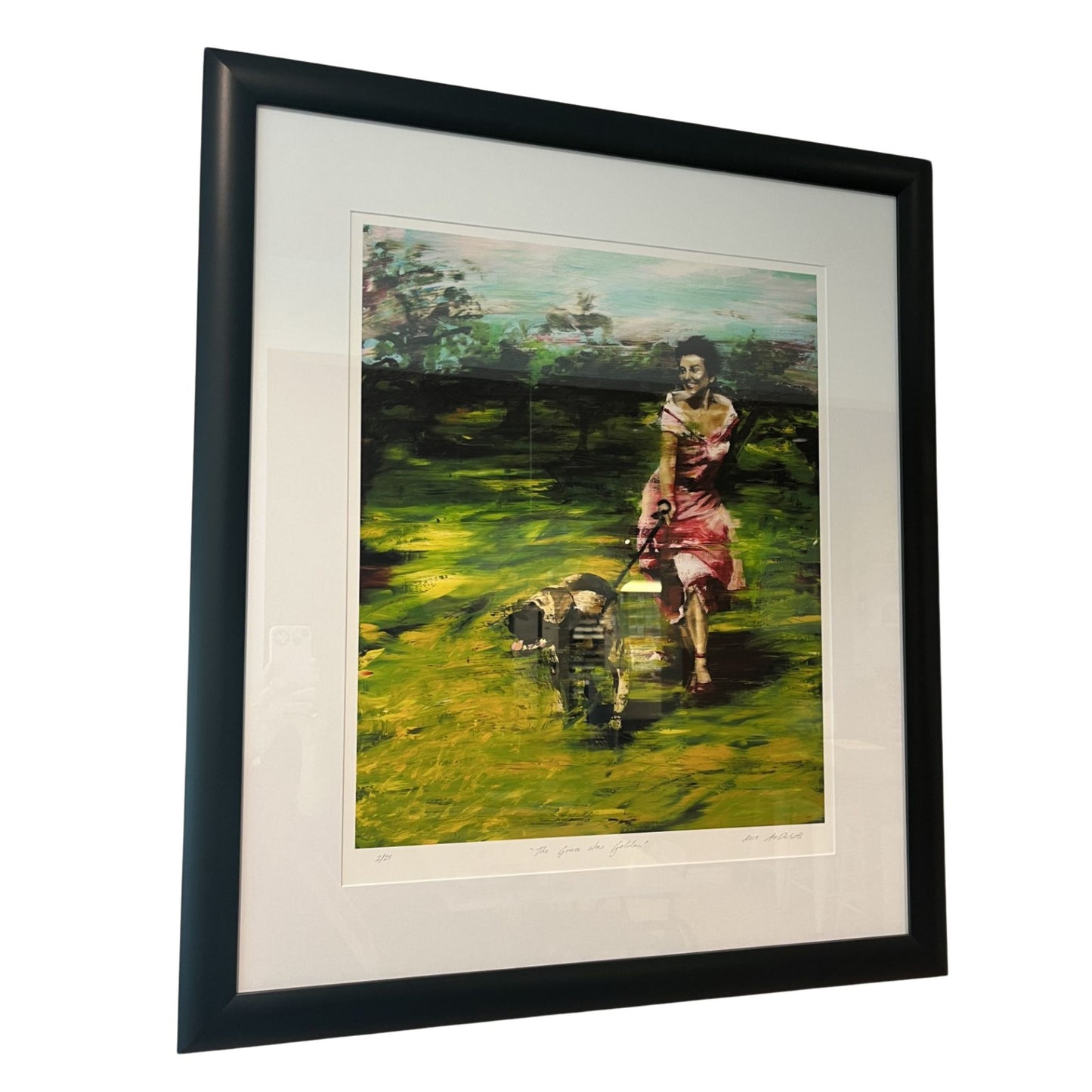 The Grass Was Golden, Framed Limited Edition Print