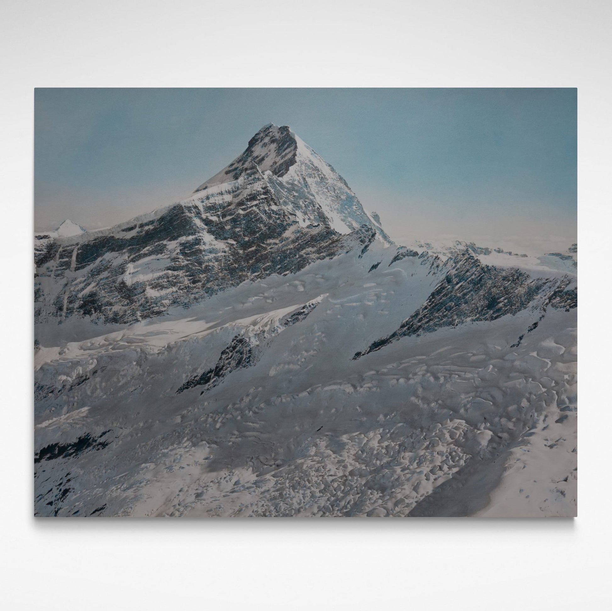 1947 photo of snowy mountain peak
