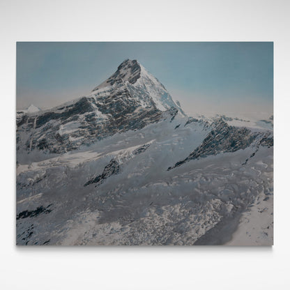 1947 photo of snowy mountain peak